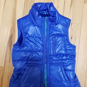 Girls Royal Blue Puffer